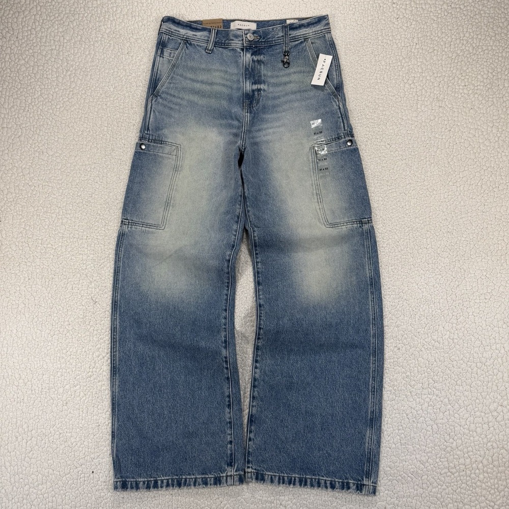 PacSun Blake Extreme Baggy Carpenter Jeans Men's 31x32 Y2K Streetwear Grunge
